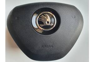Новая крышка подушки безопасности, airbag руля для Skoda Octavia A7 2014-2017