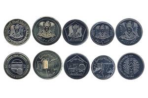 Набор монет Сирии UNC