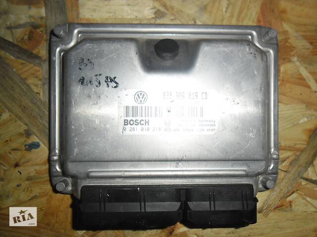 Б/у блок управления двигателем для Volkswagen Passat B5 (1,9 TDi) (1999-2005) 0281010218