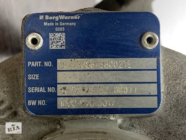 Турбина для Volvo XC70 2 2.4 D D4 D5 - Фото 12