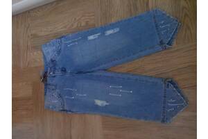 Детские джинсовые бриджи для девочки