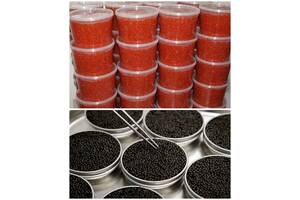 Продам ікру імітовану лососеву та осетрову