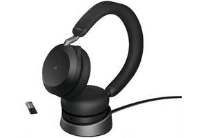 Jabra EVOLVE2 75 MS Stereo USB-A + База Black (27599-999-989)