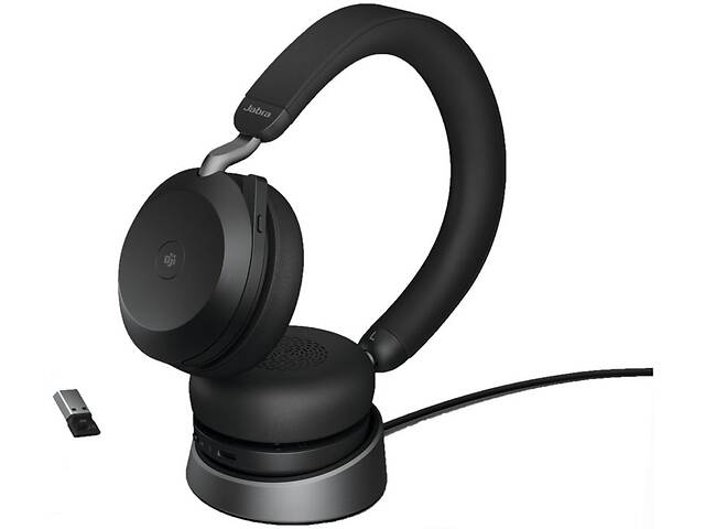 Jabra EVOLVE2 75 MS Stereo USB-A + База Black (27599-999-989)