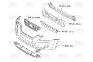 Решітка радіатора KIA CEED 07-09