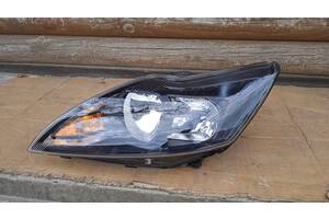 Фара левая 8M51-13W030-DF Форд Ford Focus 2008-2012 (Галоген Середина черная) 280423