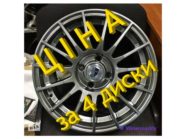 Диски литые R14 (Титаны) на Chevrolet Aveo, Daewoo, Opel, Reno.