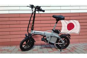 Складаний алюмінієвий електровелосипед MOBIMAX 14 колеса 300 W 48v.
