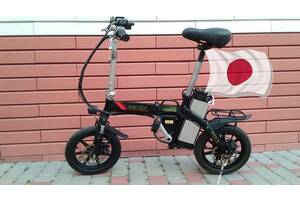 Алюмінієвий складний електровелосипед з Японії 300 W 48v 440 wh 14 колеса.