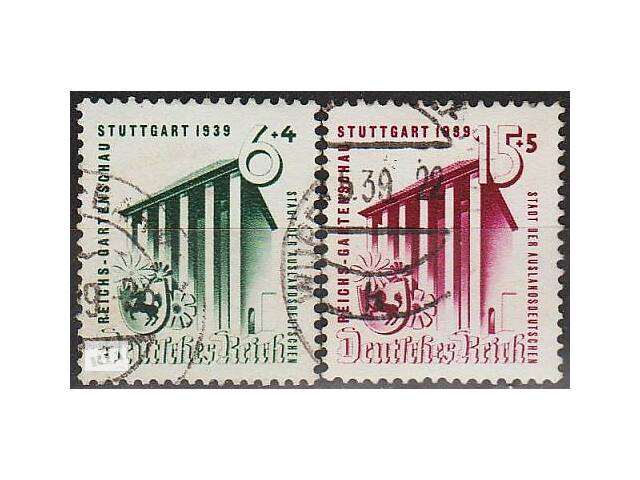 1939 – Рейх – Садовая выставка в Штутгарте Mi.692-93 _9.0 EU