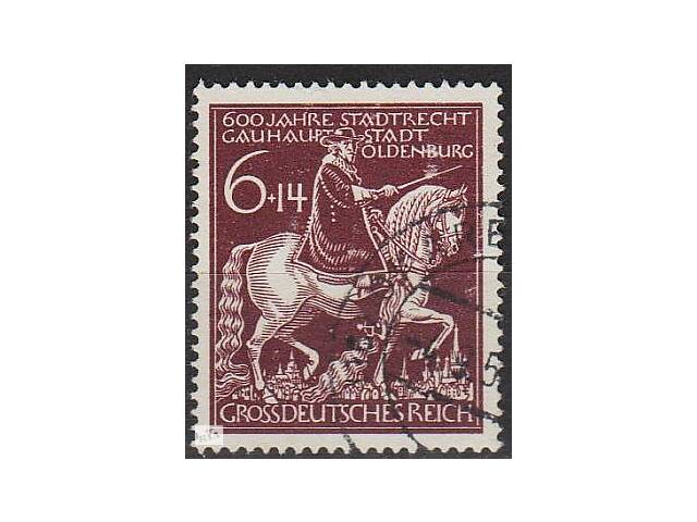 1945 - Рейх - 600 років Ольденбургу Mi.907 _1.60 EU