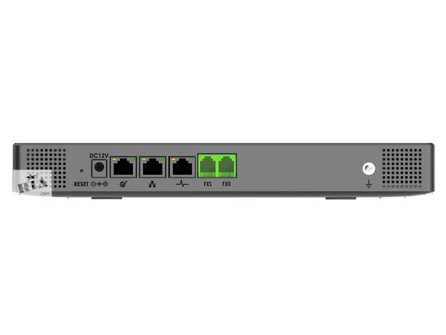 Grandstream UCM6301, ip атс, до 500 абонентів/75 одночасних викликів, RemoteConnect, 1хFXS, 1xFXO, 1xWAN, 1xLAN, HA