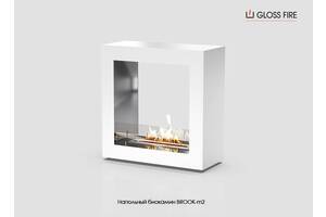 Підлоговий біокамін Brook 500-m2 Gloss Fire