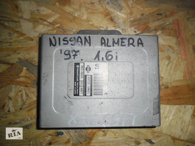 Б/у блок управления двигателем для Nissan Almera (N15) (1,6) (1996-1999) 23710 1N601