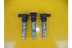 Б/у котушка запалювання для Volkswagen Polo (1,2-1,4-1,6) (2001-2009) 0986221023