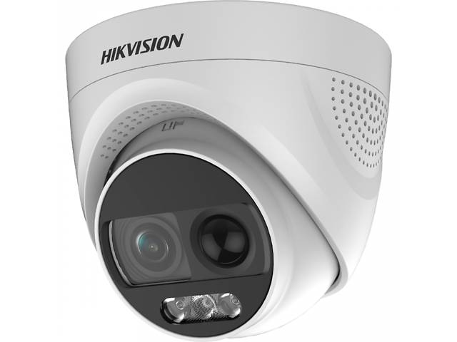 2 Мп ColorVu Turbo HD видеокамера Hikvision с PIR датчиком и сиреной DS-2CE72DFT-PIRXOF (2.8 мм)