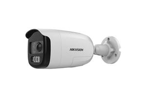 2 Мп ColorVu Turbo HD видеокамера Hikvision с PIR датчиком и сиреной DS-2CE12DFT-PIRXOF (2.8 ММ)