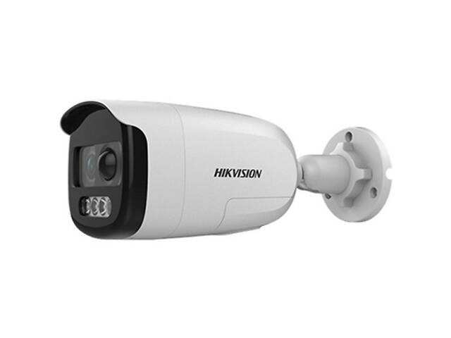 2 Мп ColorVu Turbo HD видеокамера Hikvision с PIR датчиком и сиреной DS-2CE12DFT-PIRXOF (2.8 ММ)