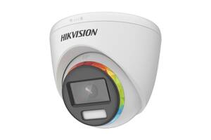 2 Мп ColorVu TurboHD видеокамера Hikvision DS-2CE72DF8T-F (2.8 мм)