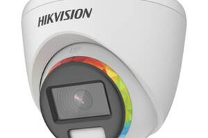 2 Мп ColorVu TurboHD видеокамера Hikvision DS-2CE72DF8T-F (2.8 мм)