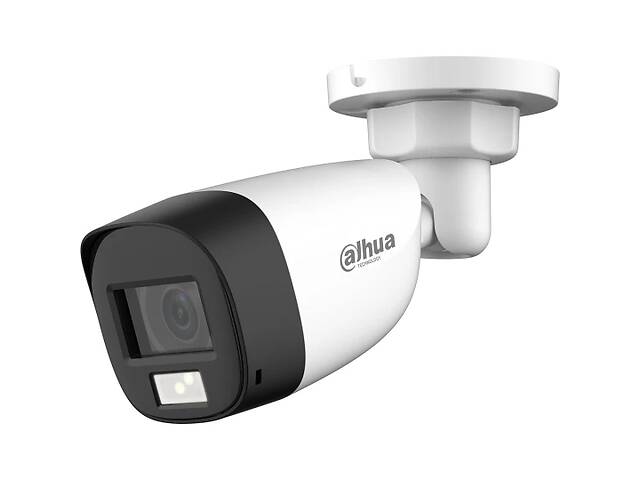 2 Мп HDCVI видеокамера Dahua DH-HAC-HFW1200CLP-IL-A (3.6 мм) Smart Dual Light
