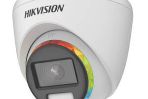 2 Мп HDTVI ColorVu TurboHD видеокамера Hikvision DS-2CE72DF8T-F (2.8 мм)