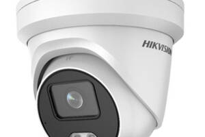 2 Мп IP видеокамера Hikvision DS-2CD2327G2-LU (4 мм) с технологией ColorVu