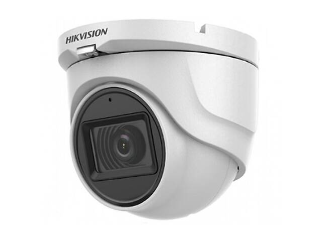 2 Мп Turbo HD видеокамера Hikvision с встроенным микрофоном DS-2CE76D0T-ITMFS