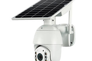2 Мп Wi-Fi видеокамера купольная Q3-4 1080P PiPO с солнечной панелью, SD картой, уголо обзора 120° (объектив 3.6 мм)...