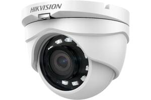 2MP Камера TVI/AHD/CVI/CVBS уличн/внутр Hikvision DS-2CE56D0T-IRMF (С) (2.8 ММ)