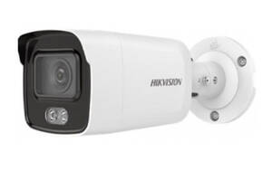 4 Мп IP видеокамера Hikvision DS-2CD2047G2-L (2.8 мм) с технологией ColorVu