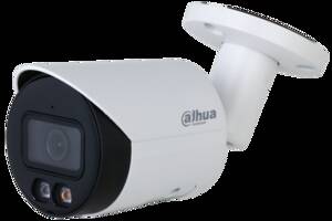 4 МП видеокамера Dahua с двойной подсветкой и микрофоном DH-IPC-HFW2449S-S-IL (2.8мм)