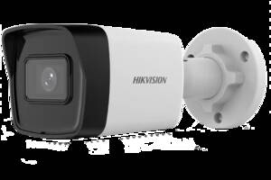 4МП цидиндрисеская камера со звуком и SD картой Hikvision DS-2CD1043G2-IUF (4mm)