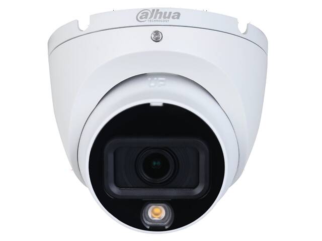 5 Мп HDCVI видеокамера Dahua DH-HAC-HDW1500TLMP-IL-A (2.8 мм) Smart Dual Light