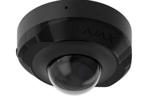 5 Мп IP-камера Ajax DomeCam Mini black (5 Mп/2.8 мм)