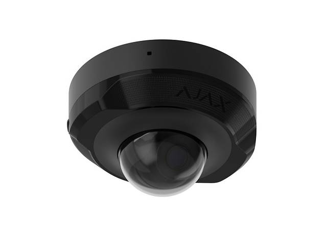 5 Мп IP-камера Ajax DomeCam Mini black (5 Mп/2.8 мм)