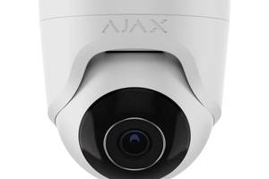 5 Мп IP-камера Ajax TurretCam white (5 Mп/2.8 мм)