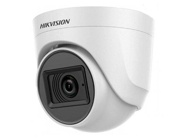 5 Мп Turbo HD видеокамера Hikvision с встроенным микрофоном DS-2CE76H0T-ITPFS (3.6 мм)