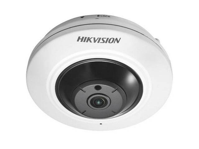 5 Мп Turbo HD видеокамера Hikvision DS-2CC52H1T-FITS (1.1 мм) с объективом Fish-eye