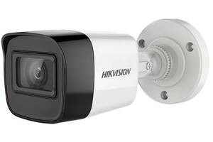 5 Мп Turbo HD видеокамера Hikvision с встроенным микрофоном DS-2CE16H0T-ITFS (3.6 мм)