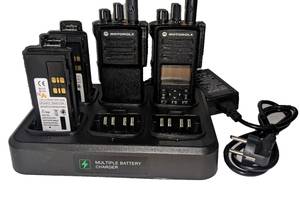 6-канальное зарядное устройство / зарядка для радиостанций Motorola DP4400 DP4800 DP4801 PMPN4577A