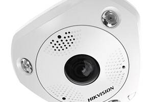 6Мп Fisheye IP камера Hikvision DeepinView DS-2CD6365G0-IVS (1.27мм)