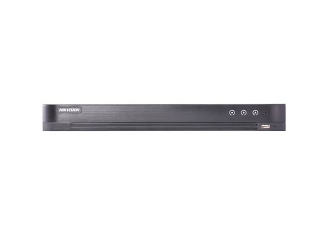 8-канальный Turbo HD видеорегистратор Hikvision DS-7208HUHI-K1 (S) с передачей аудио по коаксиалу