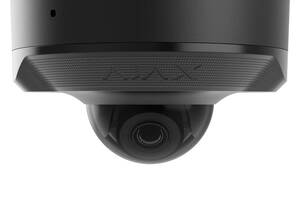 8 Мп IP-камера Ajax DomeCam Mini black (8 Mп/2.8 мм)