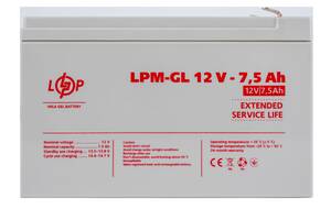 Аккумулятор гелевый LPM-GL 12V - 7.5 Ah Купи уже сегодня!