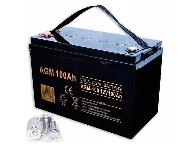 Акумулятор гелевий AGM 12V 100Ah Польща