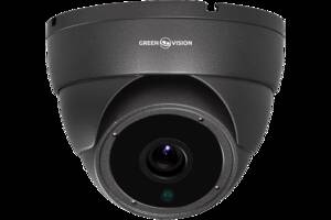 Антивандальная IP камера GreenVision GV-158-IP-M-DOS50-30H POE 5MP Dark Grey (Ultra)