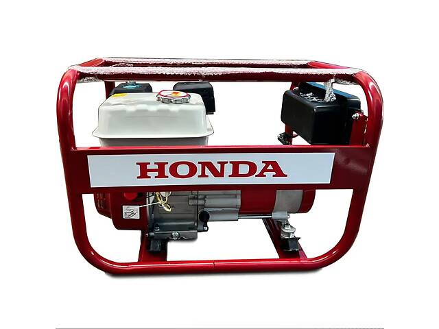 Бензогенератор аварийный Honda 4.2 кВт медная обмотка/однофазный электростартер (1958987904)