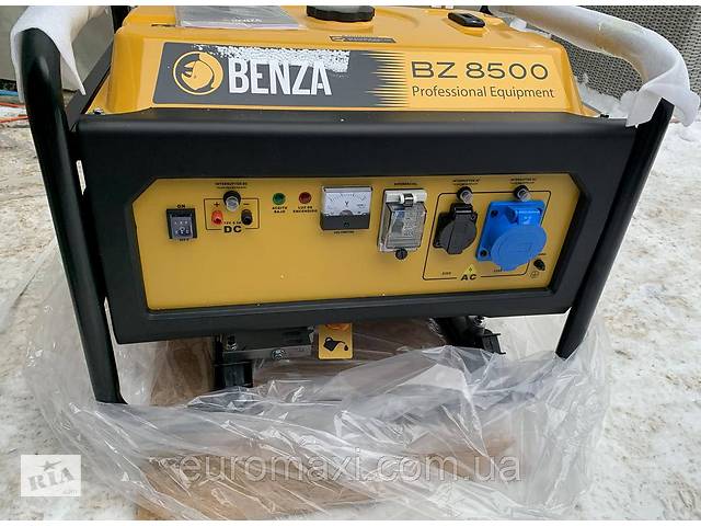 Бензиновый генератор Benza 8500W Купи уже сегодня!