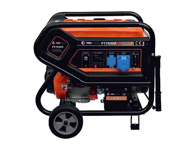 Бензиновый генератор TMG Power GG7500E максимальная мощность 6.5 кВт